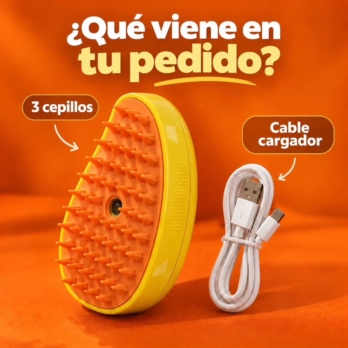 Diluu SteamPet™ - Elimina Pelo y Masajea