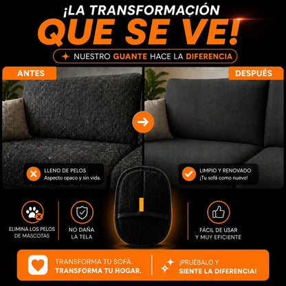 Guante Electrostático PetHair – ¡Elimina el Pelo en Segundos!